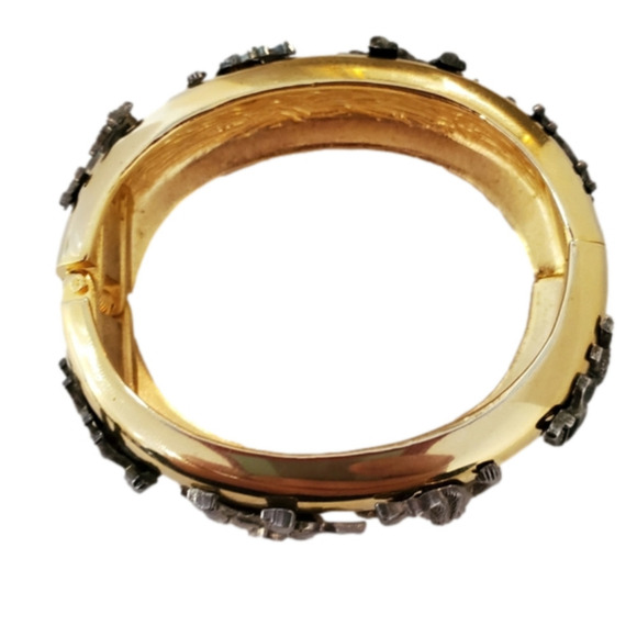 2/$35 Sale Fun Zoo Animal Bangle Bracelet Gold tone - Picture 4 of 11